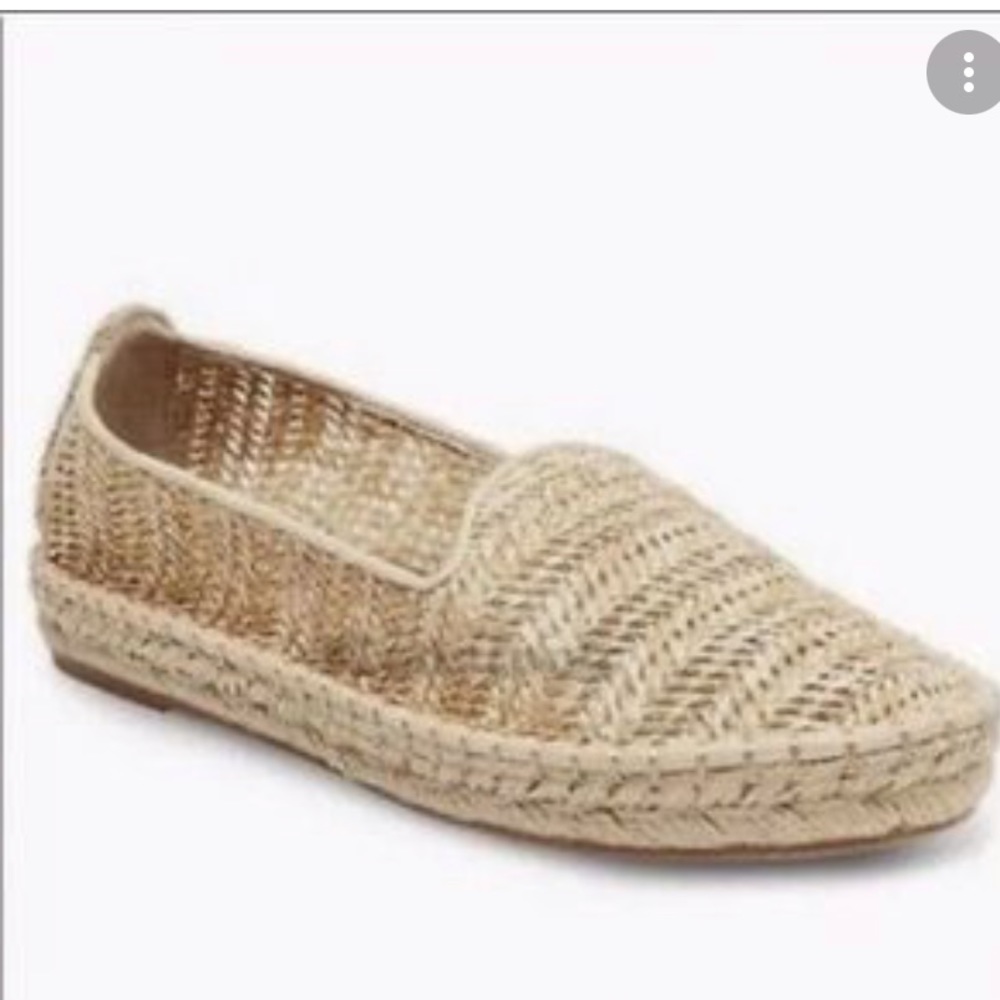 Like new wicker espadrilles